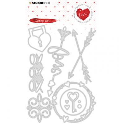 StudioLight Cutting Dies Filled With Love - Nr.352
